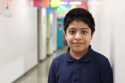 UCC Acosta Middle School Student, Joel